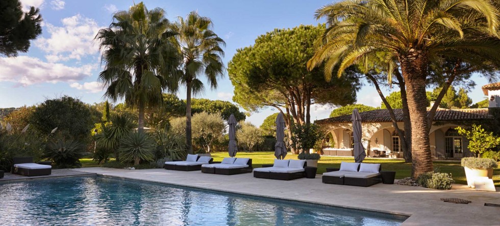La Rose Blanche Luxury Pool Villa Saint-Tropez