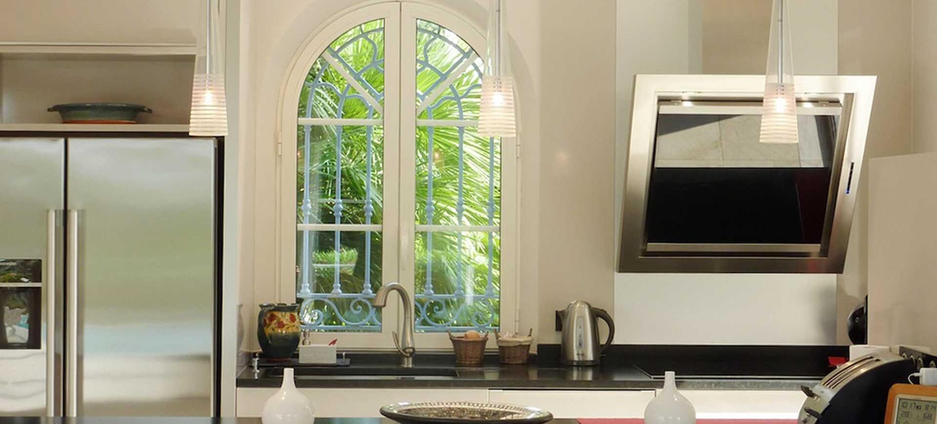 Kitchen at Villa L'Aurier, Saint-Tropez / Ramatuelle