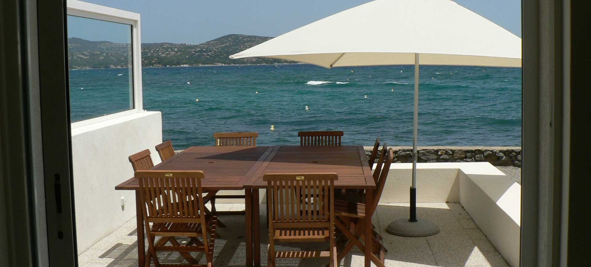 Kitchen at Villa Pieds dans l'eau, Saint-Tropez / Sainte-Maxime