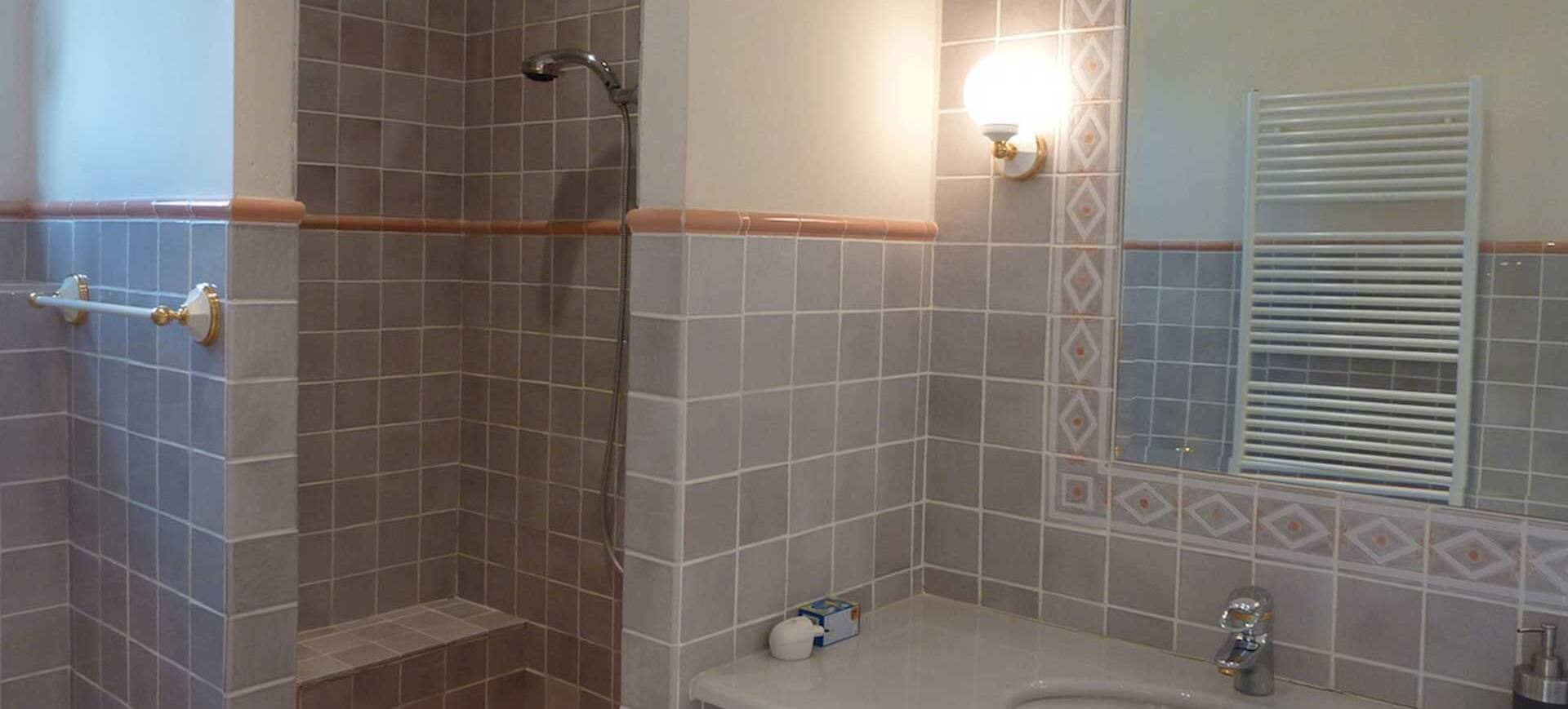 Bathroom at Villa L'Aurier, Saint-Tropez / Ramatuelle