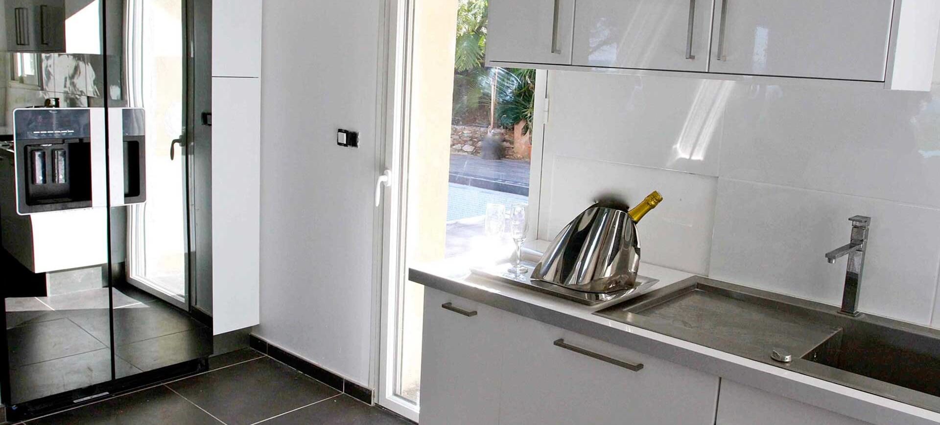 Kitchen at Villa Les Sardinaux, Saint-Tropez / Sainte-Maxime