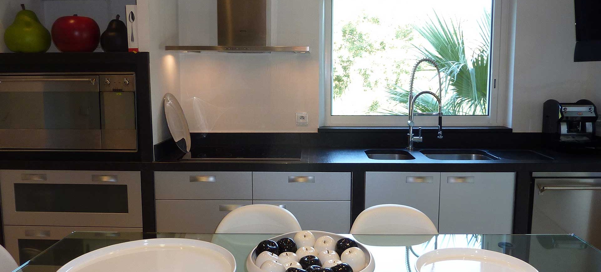 Kitchen at Villa Alana, Grimaud