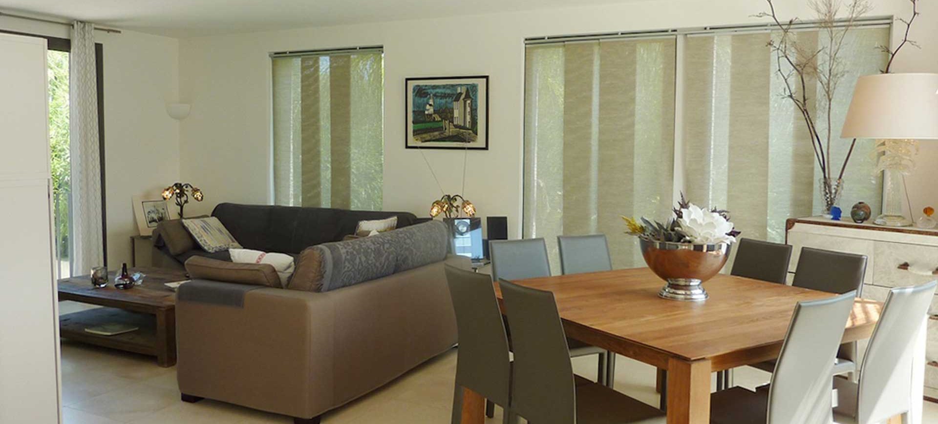 Living room at Villa de Bastide la Reve, Plan de la Tour