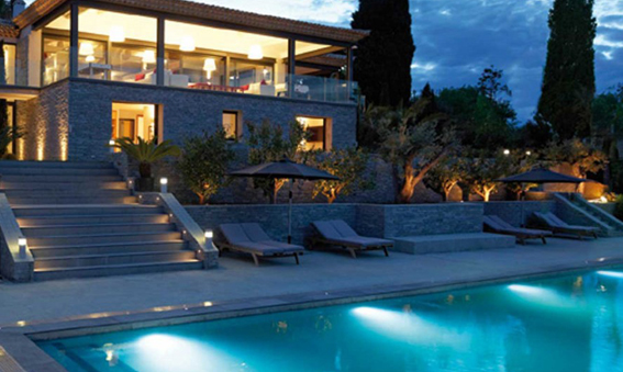 Luxury villas in the french riviera