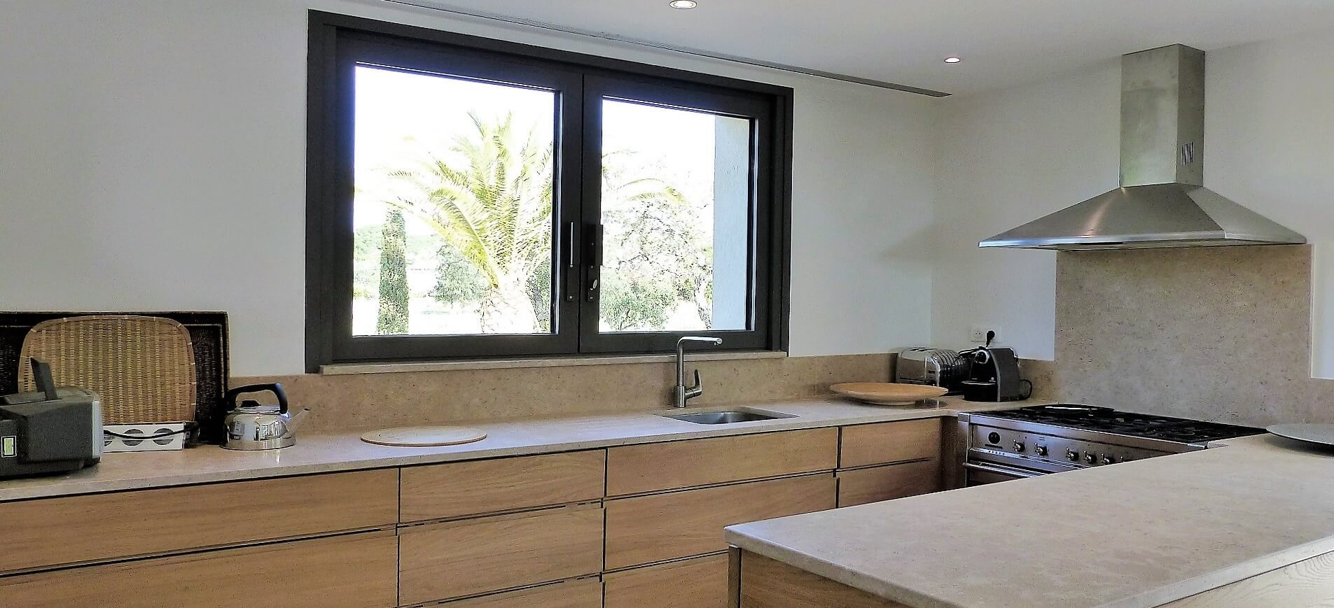 Kitchen at Villa La Font, Saint-Tropez