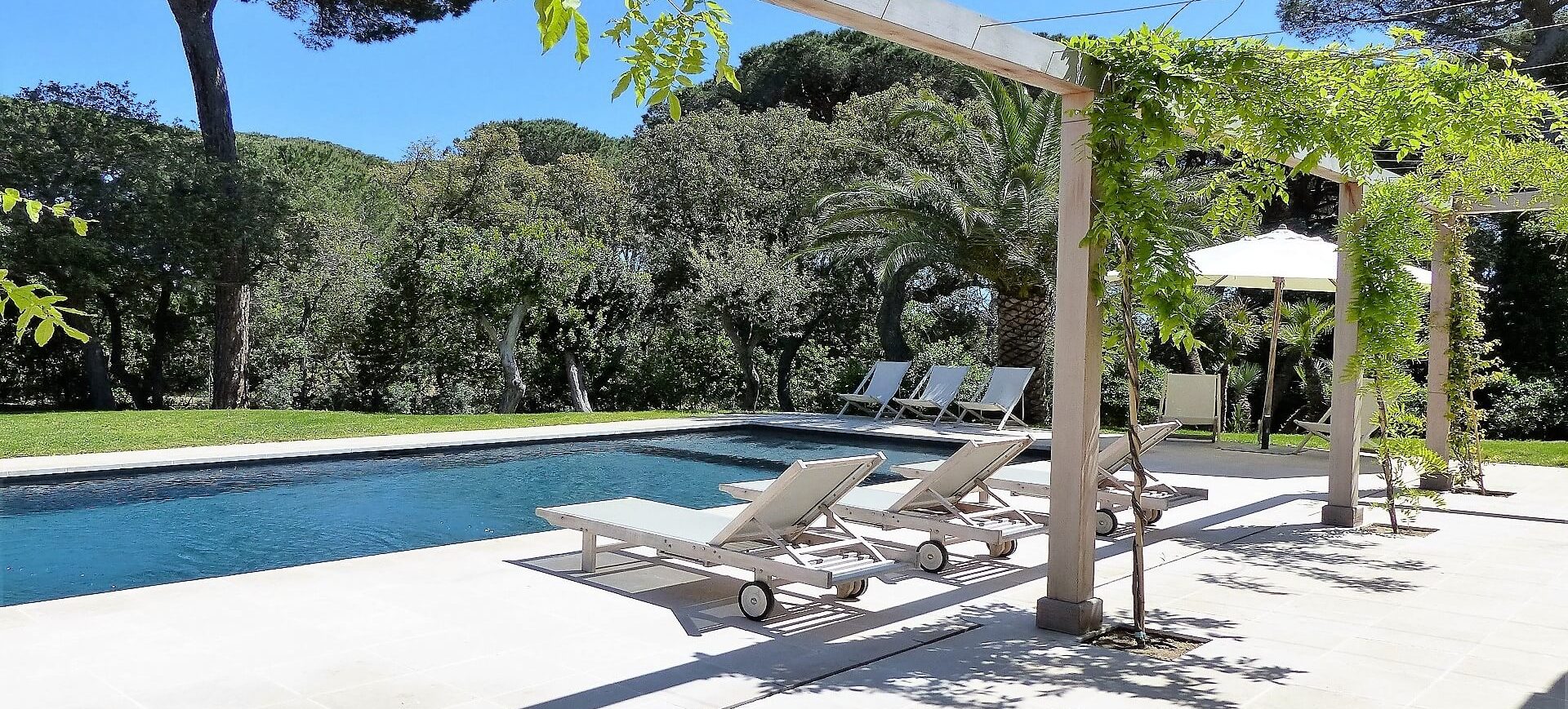 Pool at Villa La Font, Saint-Tropez