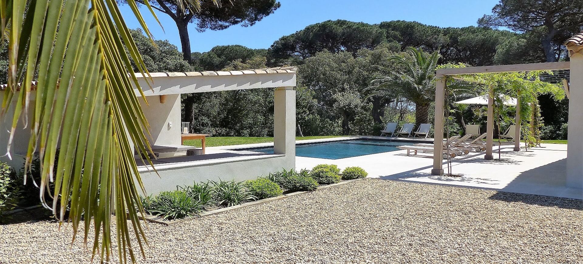 Pool at Villa La Font, Saint-Tropez