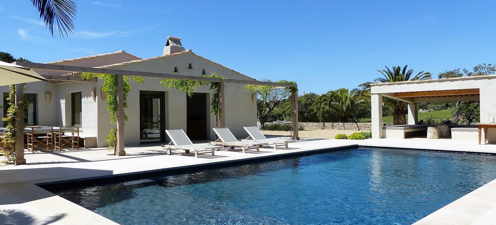 Pool at Villa La Font, Saint-Tropez