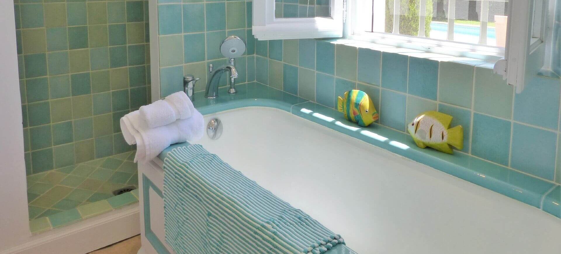 Bathroom at Villa Madeleine, Ramatuelle