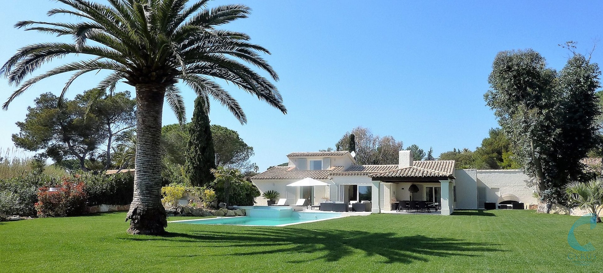 Garden at Villa Club 33, Saint Tropez/La Moutte