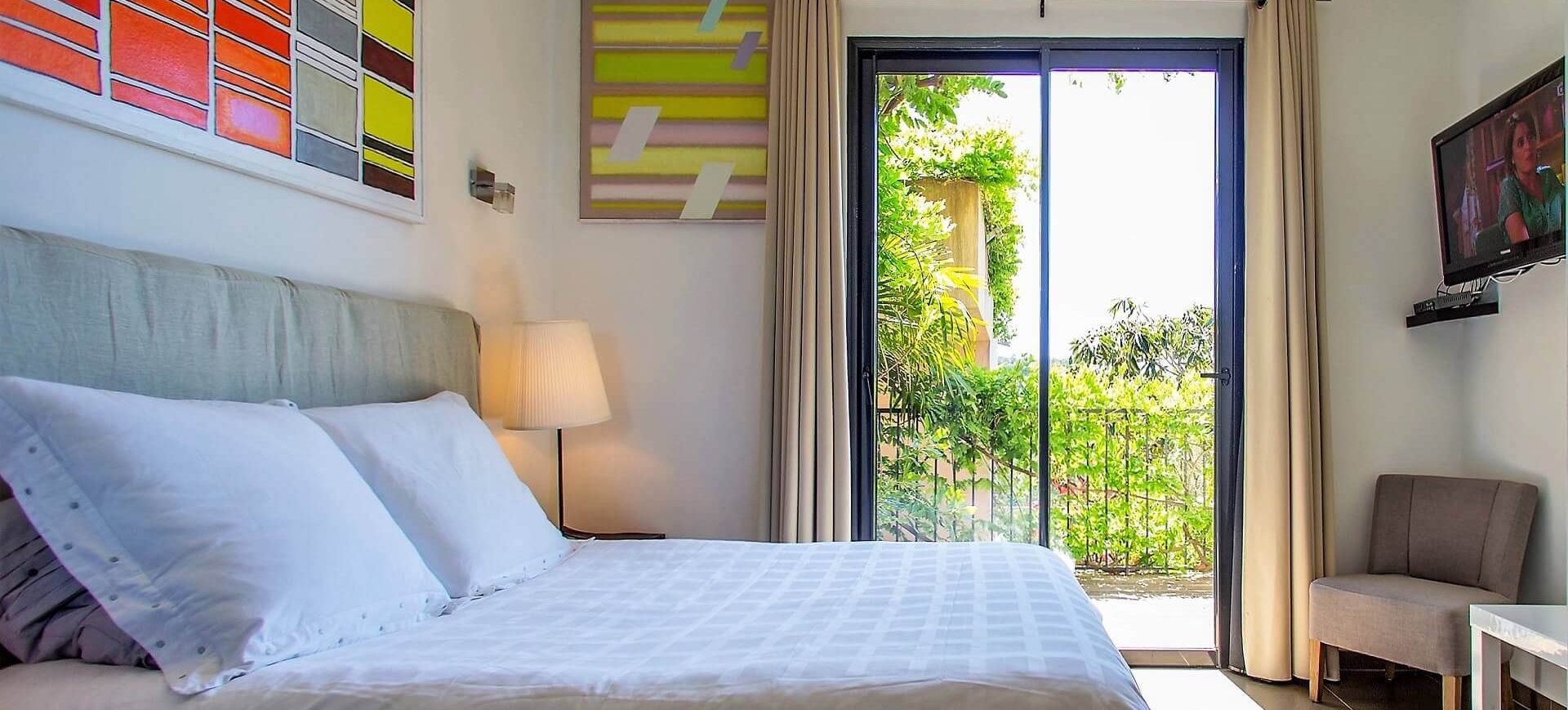 Bedroom at Villa d'Artist, La Croix Valmer / Saint-Tropez