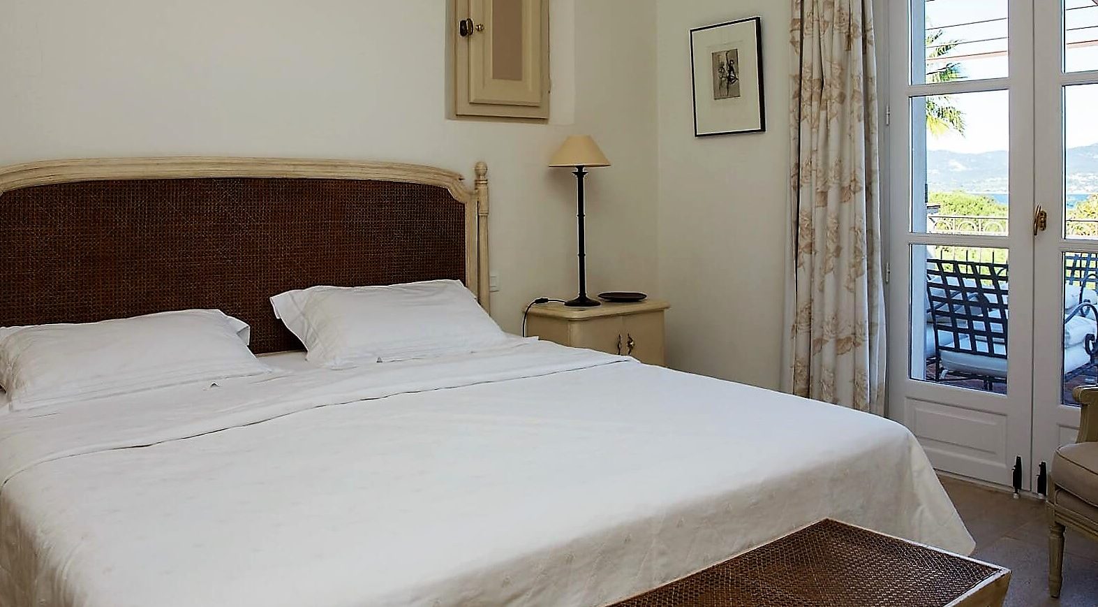 Bedroom at Villa Marinella, Saint-Tropez