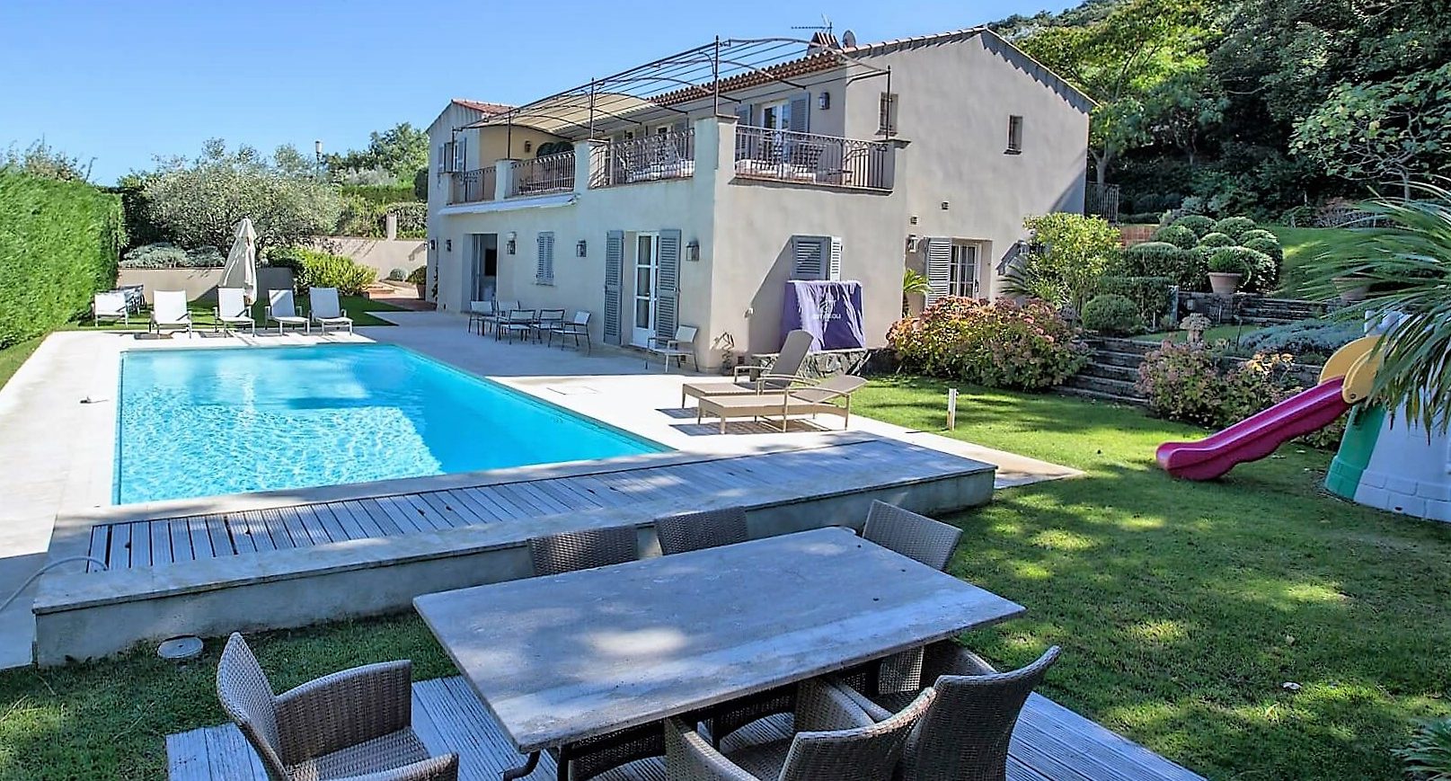 Pool at Villa Marinella, Saint-Tropez