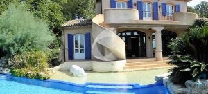 Villa Saint Tropez pool rental