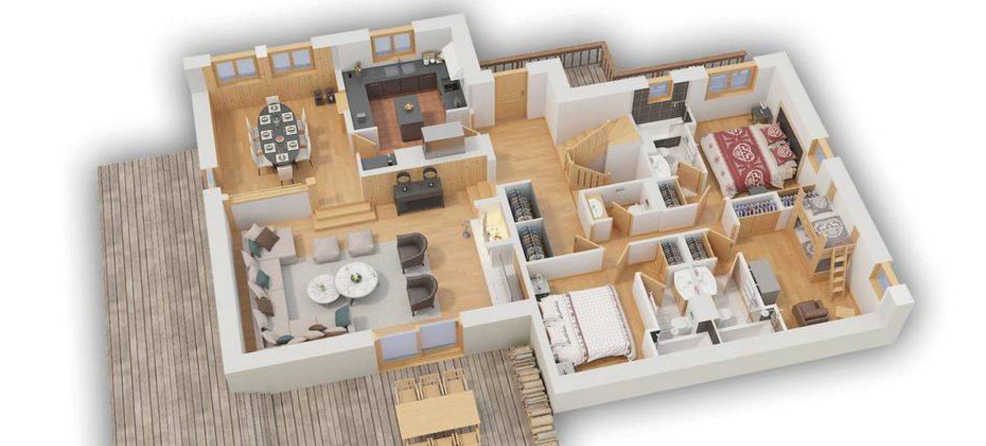 Chalet Beaumont Courchevel Moriond Belvedere