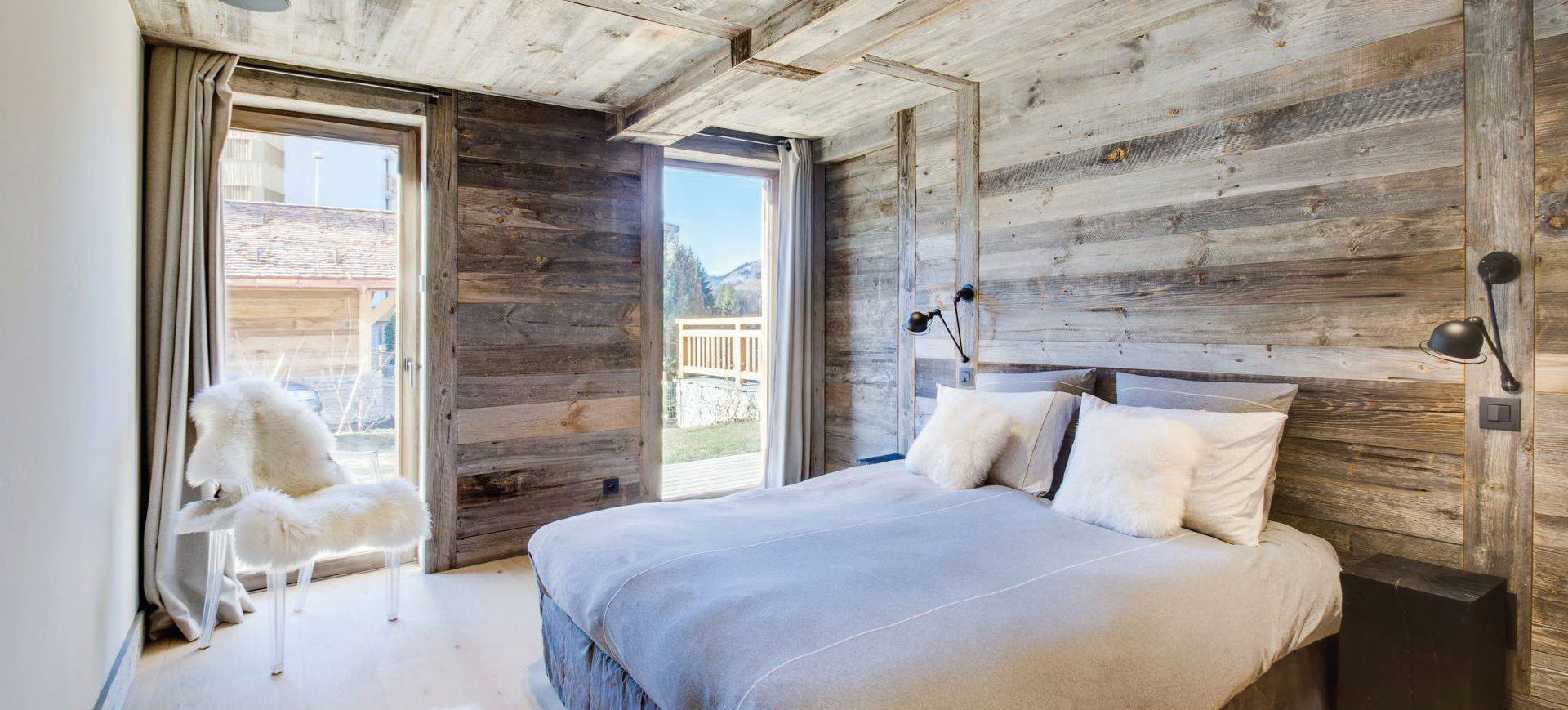 CYRUS Chalet Greystone Megeve Rochebrune rental