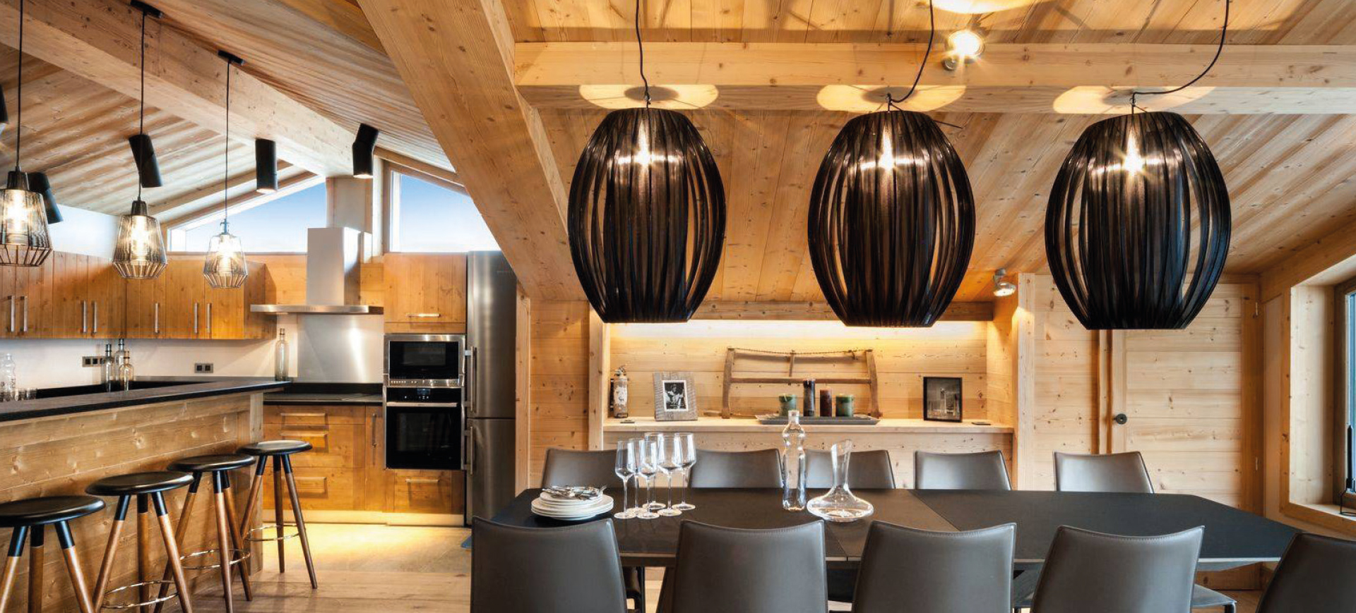 Chalet Monch Courchevel Village Les Brigues rental