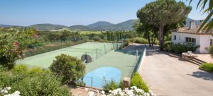 Villa Paulina Sainte Maxim sale Tennis court